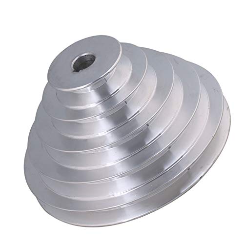 Cnbtr 16Mm Bore 54Mm-150Mm Outter Dia Aluminum 5 Slot A Type Pulley 5 Step Pulley Belt 12.7Mm Belt Width #TOP1