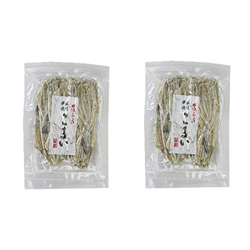 本場特選 開きこまい 125g ×2個 (かんかい 氷下魚) 北海道産 叩いて開いての作業が不要のコマイです。 (寒海 酒の肴 おつまみ お茶請け)
