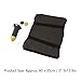 Diydeg Carp Fishing Unhooking Mat, 31.5 x 13.8in Portable Foldable Fishing Unhooking Mat with Bait Cage, 3 Fold Design Fishing Landing Mat Carp Fishing Accessories for Fathers, Friends