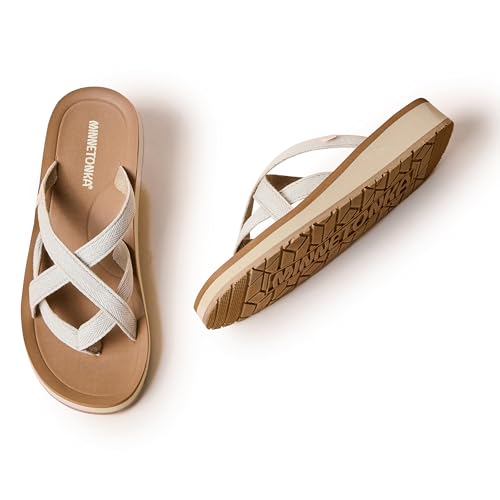 Minnetonka Hanna 2.0 - Summer Sandals for Women with a Classic Flip-Flop Design, Contoured Footbed, and Comfortable Straps2