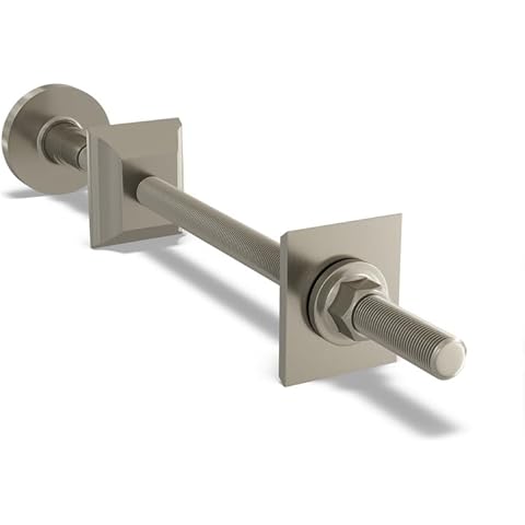 UK Radiators Talus Silver Nickel Wall Stay Cover