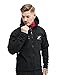 Produktbild RevolutionRace Hiball Jacket für Herren, Atmungsaktive und Wasserabweisende Jacke für alle Outdoor-Aktivitäten, Jet black, XXL