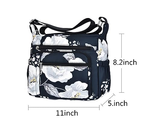 Crossbody Bag Shoulder Bag For Women Multiple Pockets Bag Ladies Messenger Purse Handbags2