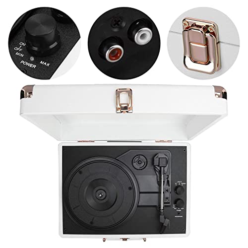 Tourne-Disque en Vinyle, Platine phonographe Portable Vintage Bluetooth 33/45/78 TR/Min 100/u2011 Prend en Charge Les… - Les Beatles, Paul McCartney, John Lennon, RIngo Starr, George Harrison Tourne-Disque en Vinyle, Platine phonographe Portable Vintage Bluetooth 33/45/78 TR/Min 100/u2011 Prend en Charge Les… – Image 3