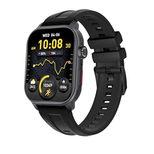 Smart Watch For Men Women: 1.96' AMOLED Touchscreen,GPS Tracker,Waterproof Make/Answer Call Smart...