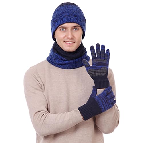 Ensemble bonnet écharpe gants idéal pour le ski et le plein air