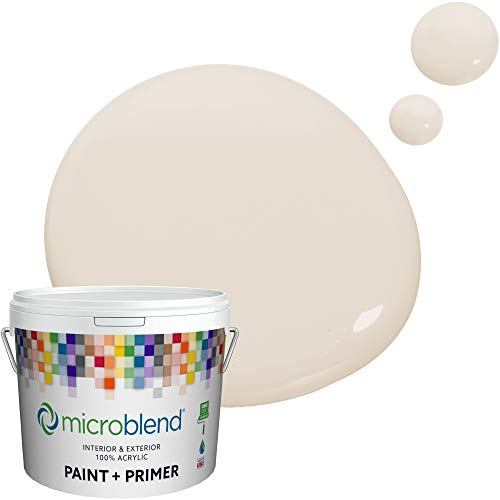 Microblend Interior Paint + Primer, Almond Cookie, Flat Sheen, 1 Gallon, Custom Made
