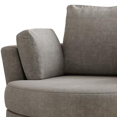 Sillón giratorio estándar Gris claro miniatura 7
