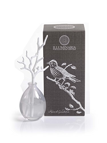 Zodax French Gardenia ILLUMINARIA Branch Porcelain Diffuser