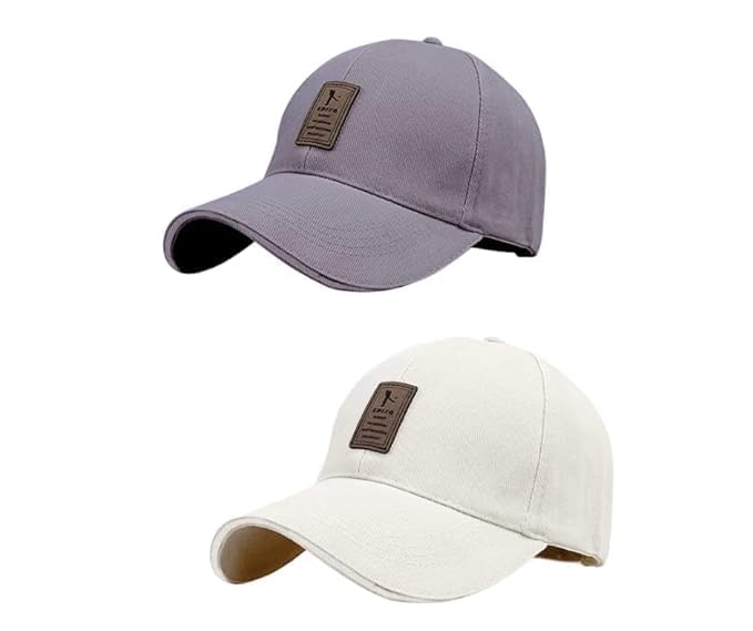 rytoria Combo 3 Pcs Cap for Men and Women Unisex Cotton Caps Adjustable Strap Free Size Summer Sports Cricket Gym Dance rytoria Combo 3 Pcs Cap for Men and Women Unisex Cotton Caps Adjustable Strap Free Size Summer Sports Cricket Gym Dance