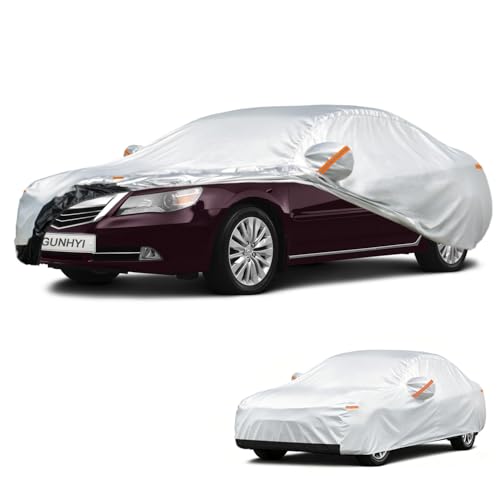 Image of GUNHYI Car Cover Custom Fit Acura RLX (2013-2026) Waterproof for Automobiles, Oxford Sun Rain Dust Snow Protection (Ships from US Warehouse, Delivery 3-8 Days)