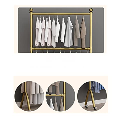 Tringle à vêtements réglable en hauteur robuste pour petits espaces - 3