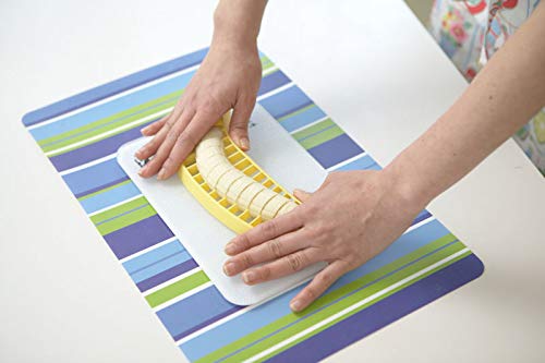 Fatiador de Banana com Parte Operante de Plástico Fackelmann Amarelo