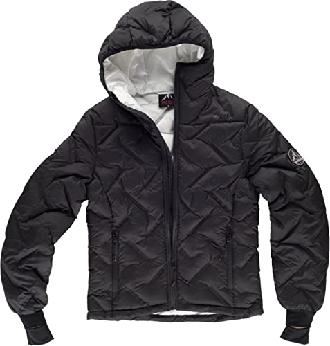 Roc Neige Cazadora WÁLD Acolchada, Termosellada y con Capucha. Tratamiento Repelente al Agua, Manga con puño elástico. Hombre Negro S Cover