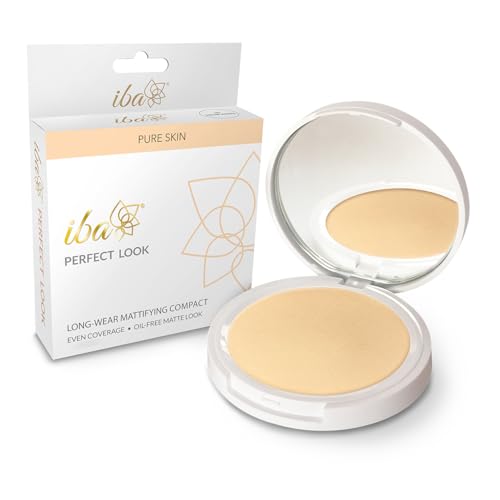 Iba Halal Care Perfect Look Long Wear Mattifying Compact, Snow White, 9 g