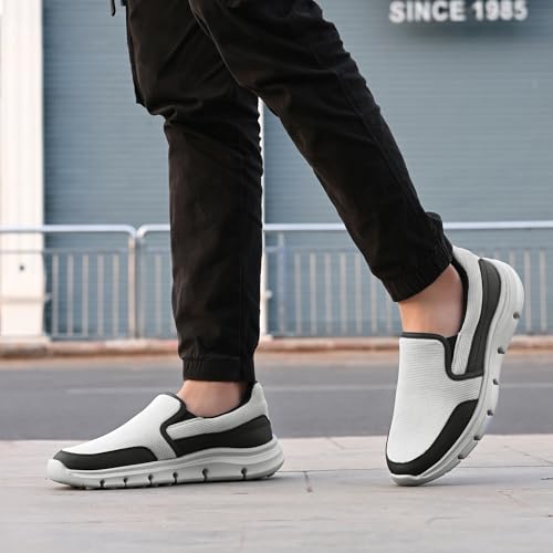 Image of Centrino Men's Sports Shoes | Shoes for Man Stylish | Lightweight Breathable Running Shoes | Cushioned Insole | Comfortable Mesh Walking & Workout Sneakers for Men | Mens Sports Shoes Casual (9229)