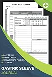 vsg 8 76 mm  Gastric Sleeve Journal  Daily Bariatric Surgery Journal And Planner from Pre-OP to Post-OP, To Track Body Measurements, Weight, Mood Tracker, Food ... siz 6\
