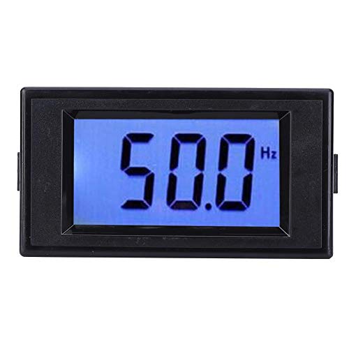 Image of D69-HZ Digital Display Frequency Meter, 10~199.9Hz AC80~300V Cymometer with LCD Display, AC80-300V is Suitable for Measuring Conventional voltages, Small Size