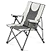 VEVOR Beheizter Campingstuhl, 3 Heizstufen, Klappstuhl mit hoher Rückenlehne, Tragkraft 117 kg, Vollgepolsterte Strandstühle mit Armlehne & Getränkehalter, Gartenstühle für Outdoor, 58x83x140 cm