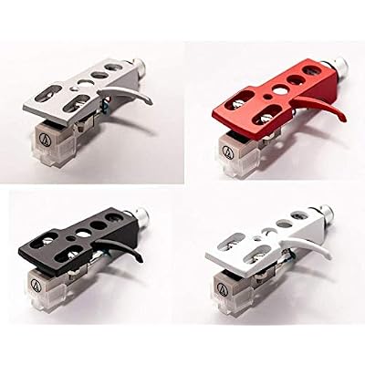White Headshell, AT-3600L Cartridge and Stylus, Needle for Stanton STR8 20, STR8 30, STR8 50, STR8 80, STR8 90, STR8 100, STR8 150,