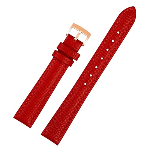 Bracelet de montre femme 12mm CZKE en cuir agate pour boîtier universel