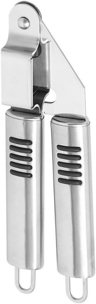 Ciieeo Garlic Press Pepper Grinder Handheld Juicer Garlic Crusher Peeler Ginger Grater Tool Onion Hand Tools Hand Juicer Kitchen Gadget Stainless Steel Small Tools Ginger Juice