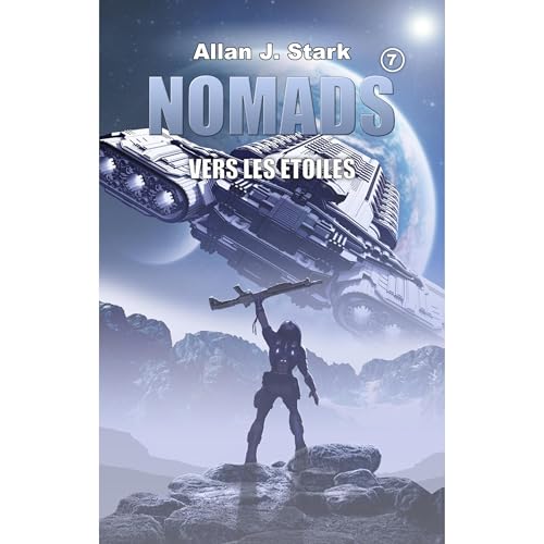 NOMADS Audiolibro Por Allan J. Stark arte de portada