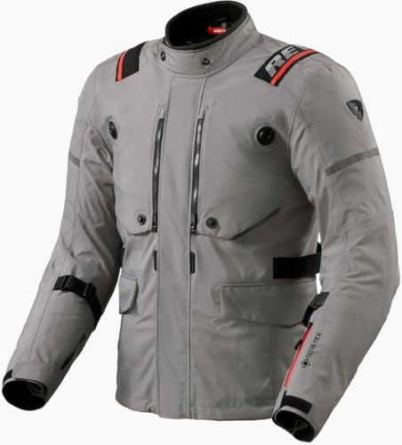 Revit Vertical GTX Motorrad Textiljacke, grau, S