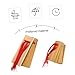 TOYANDONA Allegro Bamboo Castanets Chinese Kuaiban Musical Instrument Accessory Adult Classical Instrument for Church