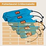 Martin Rütter – Futterbeutel Dummy Schwarz L – Futterdummy Hund wasserabweisend & waschbar, mit Reißverschluss & Wurfschnur – Apportierbeutel für Hundetraining – Für Trocken- & Nassfutter, Leckerlis