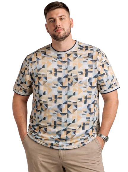 austivo Man Printed Blue T-Shirt-picture-52