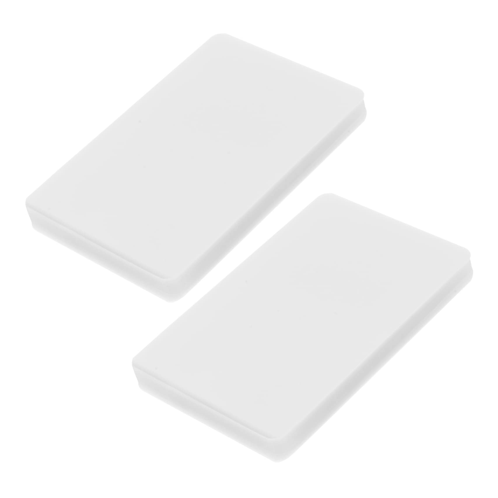 STOBOK 2000pièces Film De Photo Transparent Feuilles De Plastification Thermique Universelles Étanches Et Pour Documents Et Photos Fournitures De Rangement Sécurisées