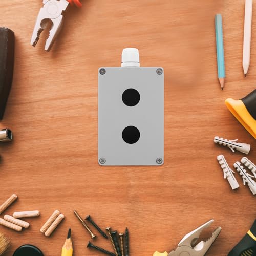 Boîtier de commande bouton-poussoir en aluminium blanc contre l'usure industrielle - 4