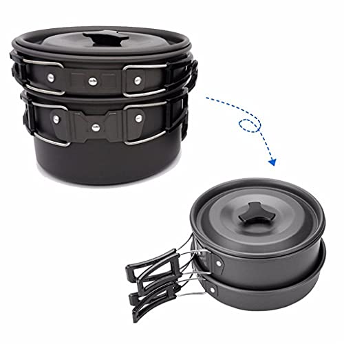 Vaisselle de camping légère et compacte pour cuisiner sans encombrement - 7