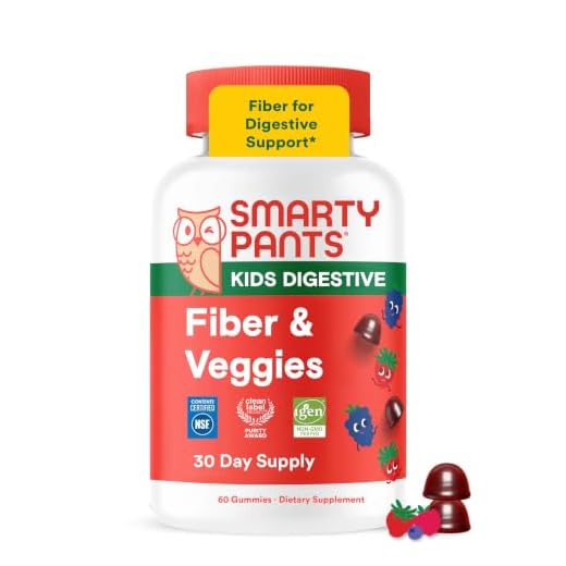 SmartyPants Fiber & Veggies Prebiotic Gummies