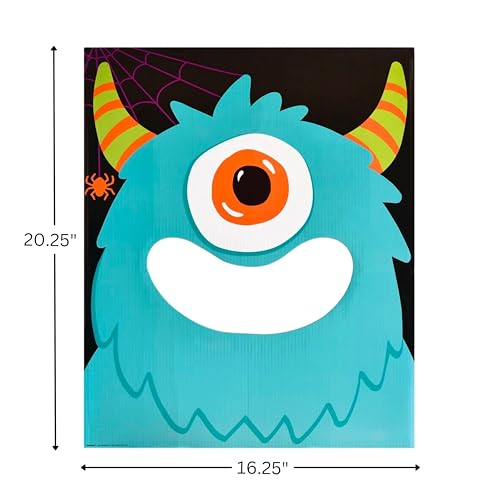 Amscan 270334 Adorable Cyclops Monster Halloween Disc Toss Game (1 Set) Suitable thumb #1