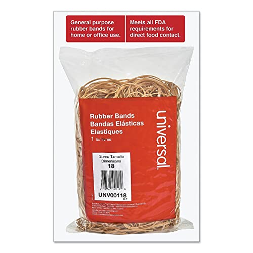 Universal UNV00118 0.04 Inch Gauge Size 18 Rubber Bands thumb #2
