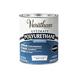Varathane Water-Based Crystal-Clear Ultimate Polyurethane | Interior Wood Protection | Fast Dry Time | Easy Clean Up | Matte | Quart