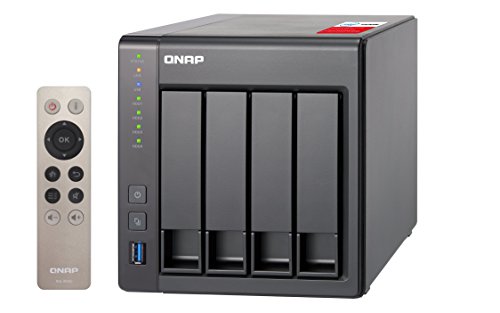 Servidor de Dados nas Intel Celeron Quad-Core 2 0Ghz 8Gb Ddr3L - 4 Baias sem Disco - Ts-451+-8G Qnap