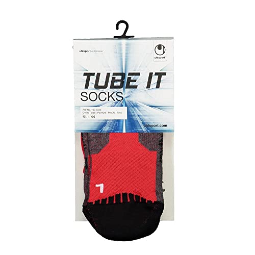uhlsport Herren Tube It Herren Socken, Rot/Weiß, 41-44 EU