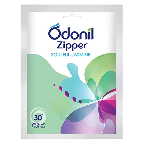 Buy Odonil Bathroom Air Freshner Zipper (Soulful Jasmine) 10g