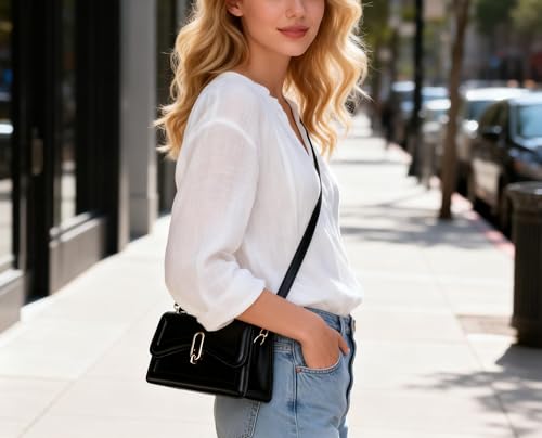 Image of Mini Crossbody Bag for Women, Cute Mini Purse, Ladies Small Top Handle Satchel, Trendy Daily Clutch Purse