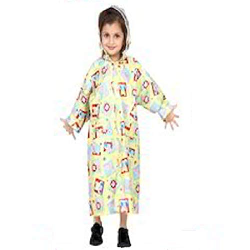 Image of Boy's|Girl's PVC Cute Printed Raincoat For kids