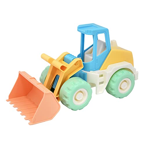 ELFIKI Auto,Radlader Spielzeug, Biospielzeug, TECH Truck, Bio Kunststoff, Kinderspielzeug, Sandspielzeug für Innen und Außen, Spielzeug für Kinder ab 1 Jahr