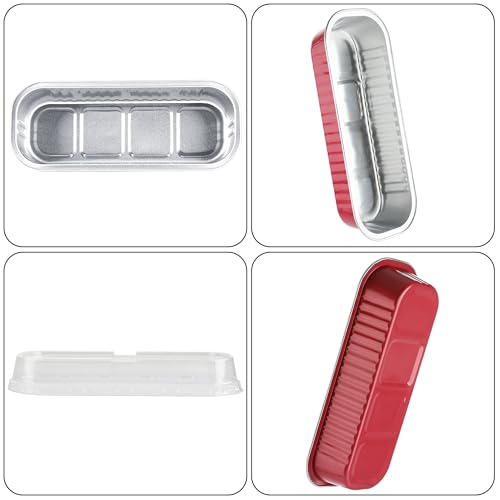 50 mini sartenes de aluminio con 30% de descuento para repostería