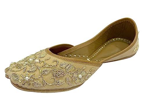 Bridal Indian Designer Shoes Flats Wedding Shoes Punjabi Jutti Mojari