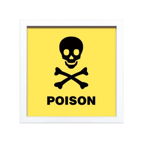 JIG ヴィンテージ サイン フレーム Poison ZSF-52049