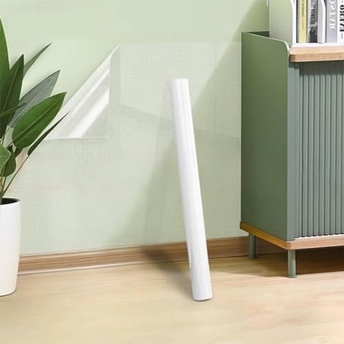 Transparent Klebefolie, Elektrostatische Wandschutzfolie, Spritzschutz...