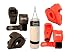 Last Punch Boxing Package New 2 Pairs of Headgears 2 Pairs Pro Boxing Gloves & Punching Bag