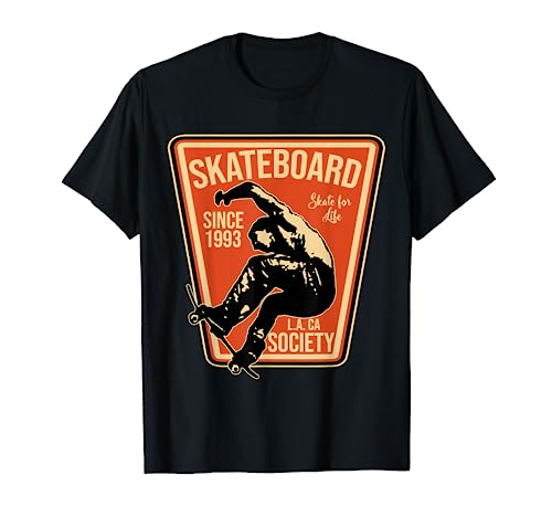 Skateboard Vintage Skate Retro Love Skateboarding Idea de regalo Camiseta